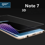 Gor Galaxy Note 7 Fan 3D Kavisli Darbe Emici Full Ekran Koruyucu 2 Ade