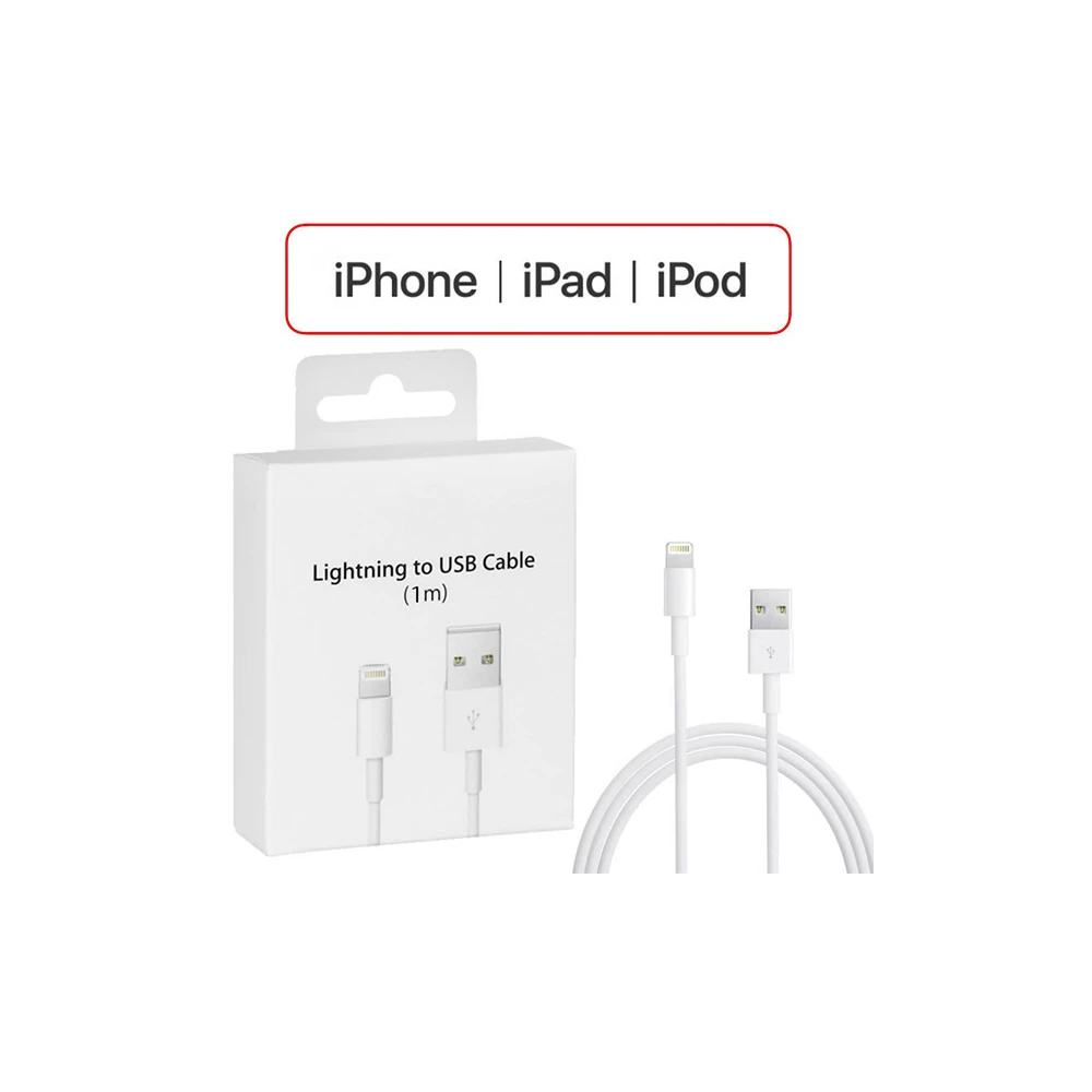 İPhone 14-13-12-11 XR XS 8-7 Lİghtİng 1metre Usb Şarj Kablosu