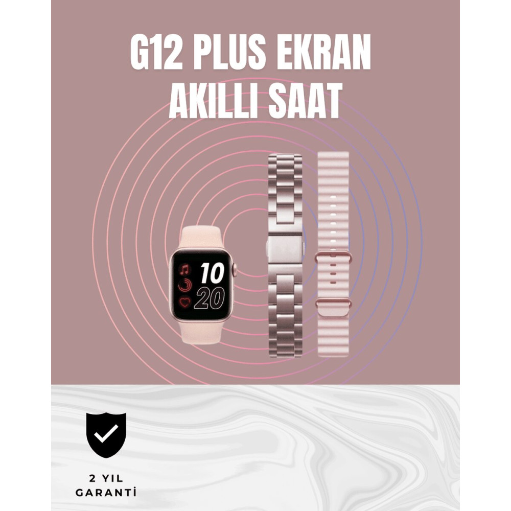 Titreşimli Bildirimli Akıllı Saat – Nabız GPS Spor Modları Telefon Eşl