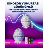 Yumurta Görünümlü Masa ve Gece Lambası Renk Değiştirebilen Projektör