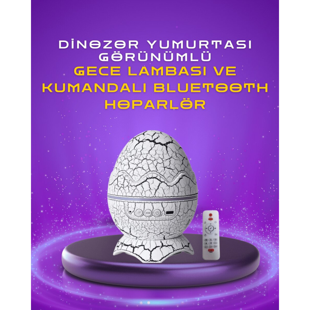 Ayarlanabilir Parlaklık ve Sis Efektli Atmosfer Lambası
