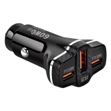 ALLY PD62 2xType-C + USB 78W Araç Çakmaklık Hızlı Şarj Aleti Araç Şarj