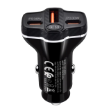 ALLY PD62 2xType-C + USB 78W Araç Çakmaklık Hızlı Şarj Aleti Araç Şarj