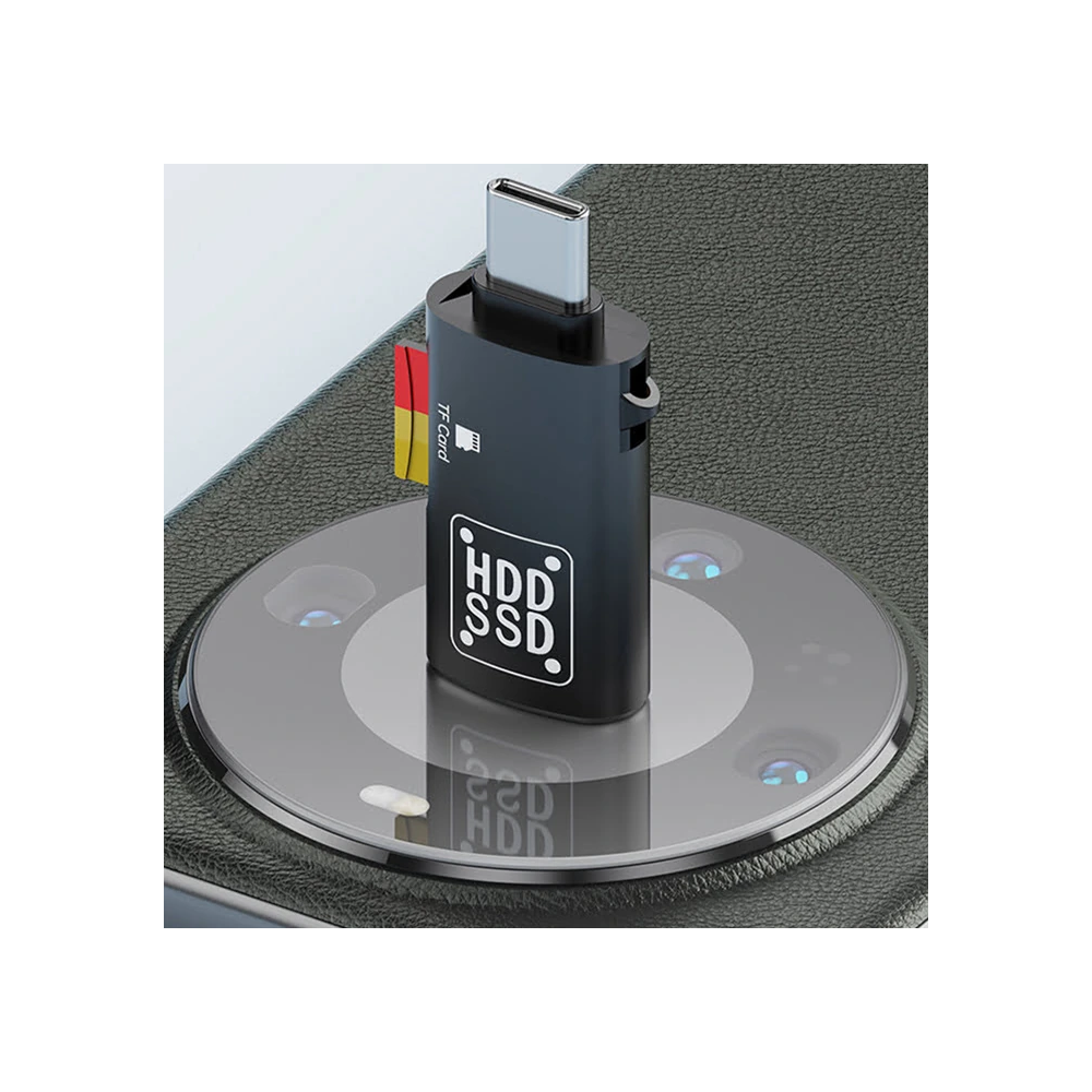 ALLY Type-c to USB + TF Kart Çevirici Otg Adaptör