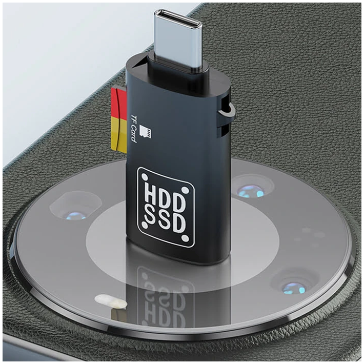 ALLY Type-c to USB + TF Kart Çevirici Otg Adaptör