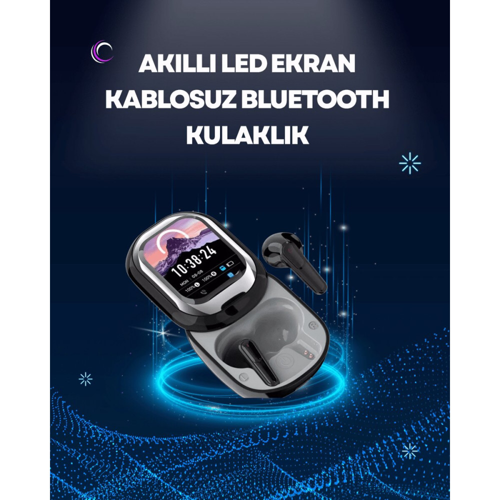 ENC Destekli Bluetooth 5.4 Kulaklık – EQ Ayarlı Akıllı Kutulu