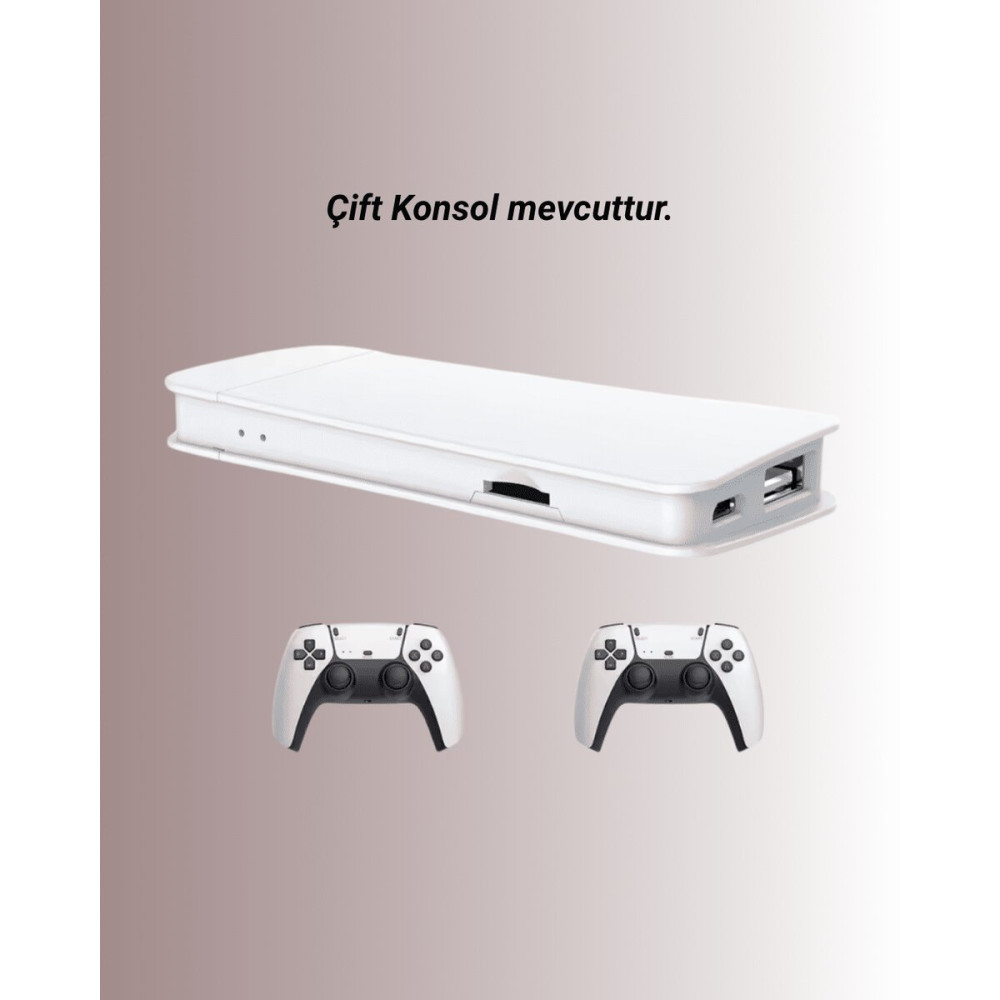 HDMI Çıkışlı Çift Kablosuz Kollu Retro Game Stick – M15