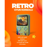 3.5 İnç Klasik Retro LCD Ekran 500 Oyunlu Oyun Konsolu Taşınabilir