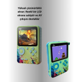 Çocuklara Özel 4K HD Retro Oyun Konsol El Atari Taşınabilir 500 Oyunlu