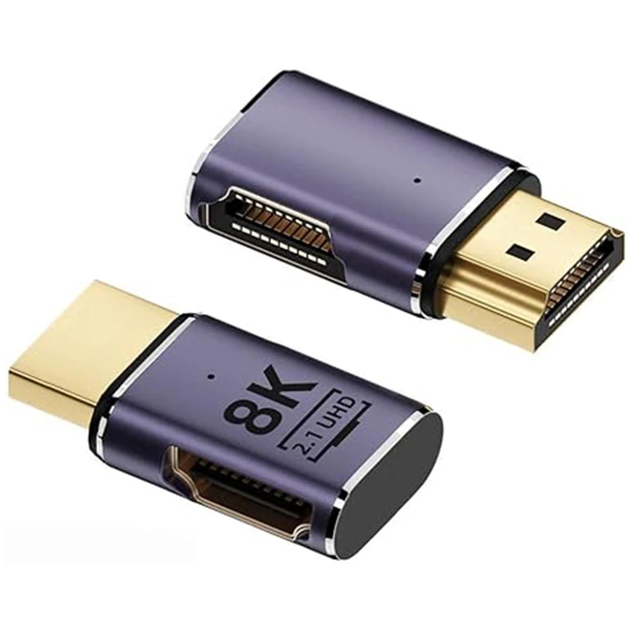 ALLY HDMI To HDMI 8K 2.1UHD Mıknatıs Başlıklı Çevirici Otg Adaptör