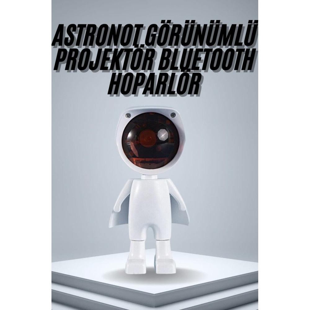 Gün Batımı Efekti Sunan Astronot LED Masa Lambası