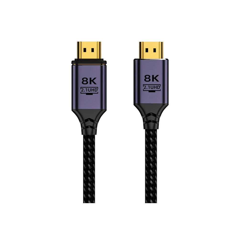 ALLY HDMI to HDMI 8K HD 2.1UHD Mıknatıs Başlıklı Kablo 1 Metre