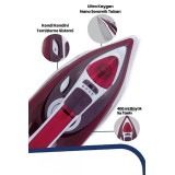 Buharlı Ütü 2200 Watt Seramik Tabanlı Taşınabilir Kablolu Ütü