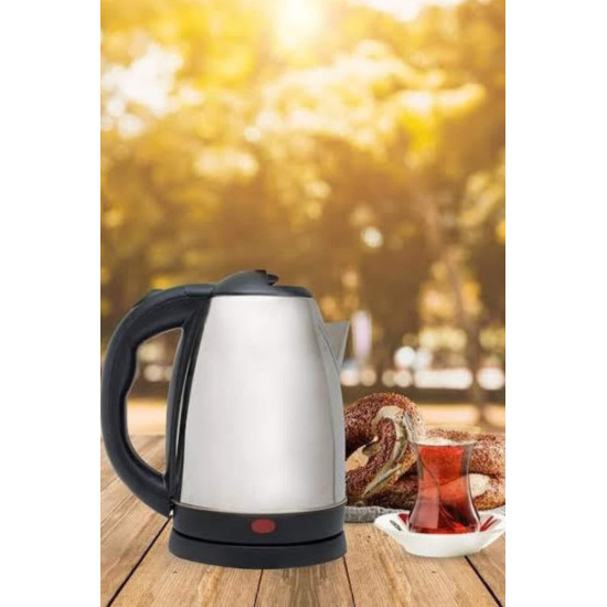 Kettle Su Isıtıcı C F Priz Uyumlu 220 - 240 V Paslanmaz Çelik Kablolu