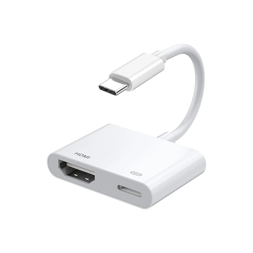 ALLY İPhone 15 Type-c to Type-c + HDMI Çevirici Kablo Dijital AV Adapt