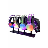 RGB Işıklı Yüksek Ses Kaliteli Kablosuz Kulak Üstü Bluetooth Kulaklık