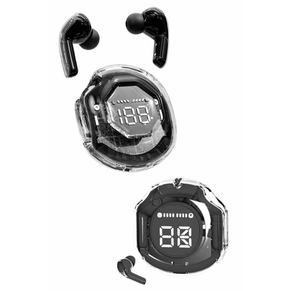Bluetooth 5.3 Kablosuz Kulaklık HiFi Stereo ve Ekstra Bass Dijital Ekr