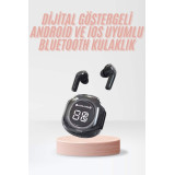 Yeni Nesil Bluetooth Kulaklık Dijital Göstergeli Gaming Dokunmatik 5.3