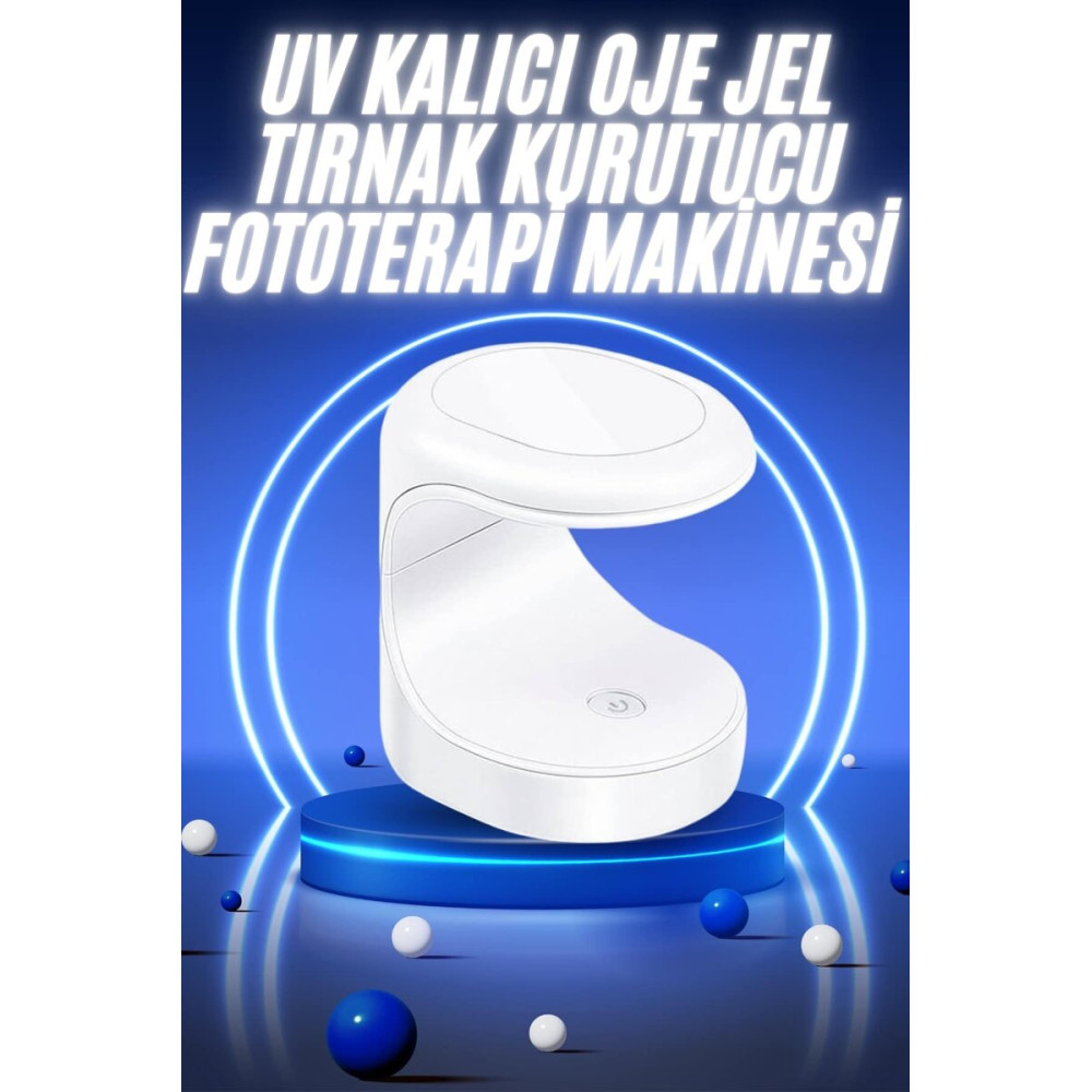 Mini Oje Kurutma Cihazı 16W LED UV Hızlı Kurutma Taşınabilir Kompakt