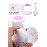 Mini Oje Kurutma Cihazı 16W LED UV Hızlı Kurutma Taşınabilir Kompakt