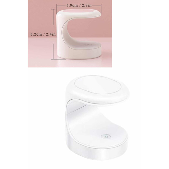 Mini Oje Kurutma Cihazı 16W LED UV Hızlı Kurutma Taşınabilir Kompakt