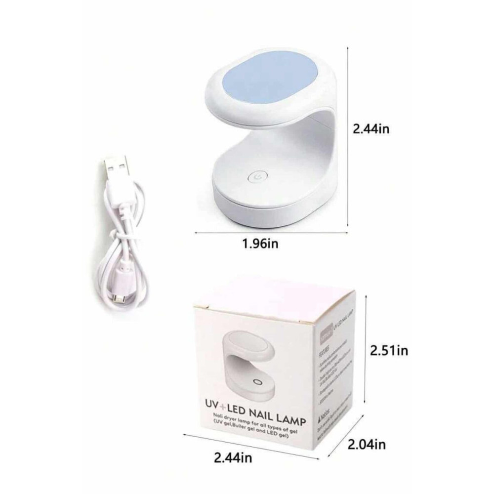 Kalıcı Oje Kurutucu UV Led Teknolojisi Taşınabilir Mini Tırnak Kurutuc