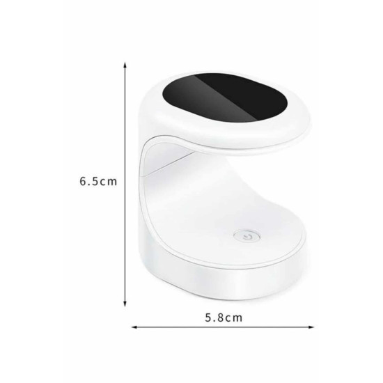 Seyehat Tipi Mini Oje Kurutucu Ultraviole Mor Işık Protez Tırnak Kurut