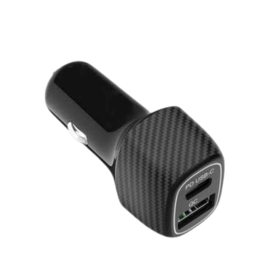 38W USB Type-C Girişli Oto Çakmaklık Araç İçi Hızlı Şarj Çakmaklık Şar