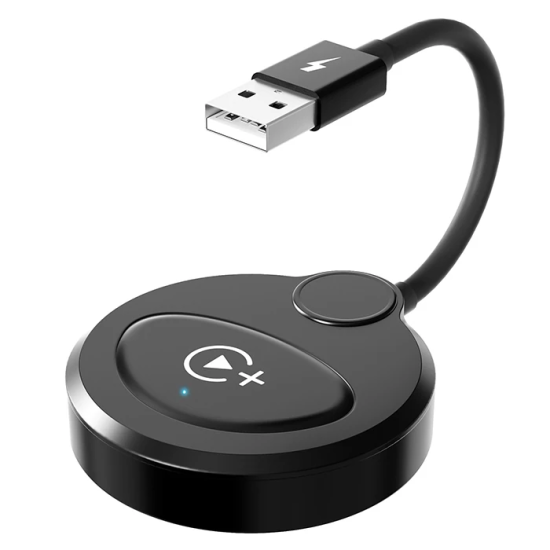USB+Type-C Apple Kablosuz Wireless Carplay Adaptör Çevirici -Youtube N