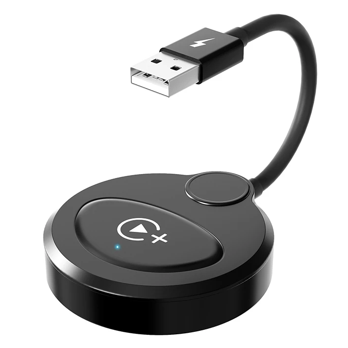 USB+Type-C Apple Kablosuz Wireless Carplay Adaptör Çevirici -Youtube N