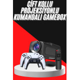 Retro Video Oyunu Konsolu Android Tv El Oyun Konsolu WIFI Taşınabilir 
