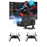 Çift Kollu Game Box Projeksiyon Cihazı Kumandalı Android Tv Dahili Hop
