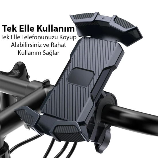 ALLY K20 Motor ve Bisiklet Gidonu İçin Telefon Tutucu