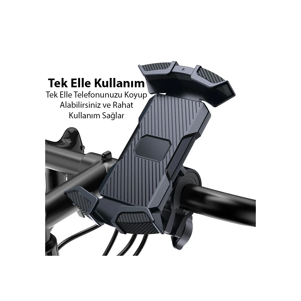 ALLY K20 Motor ve Bisiklet Gidonu İçin Telefon Tutucu