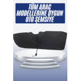 Oto Ön Cam Güneşliği Otomatik Katlanabilir Gölgelik Oto Cam Şemsiye
