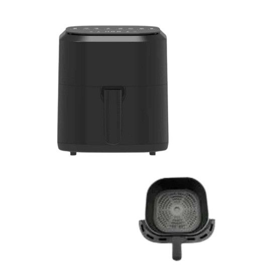 4L Airfryer Hazneli Hava Fritözü Yağsız Fritöz Taşınabilir Fırın İşlev