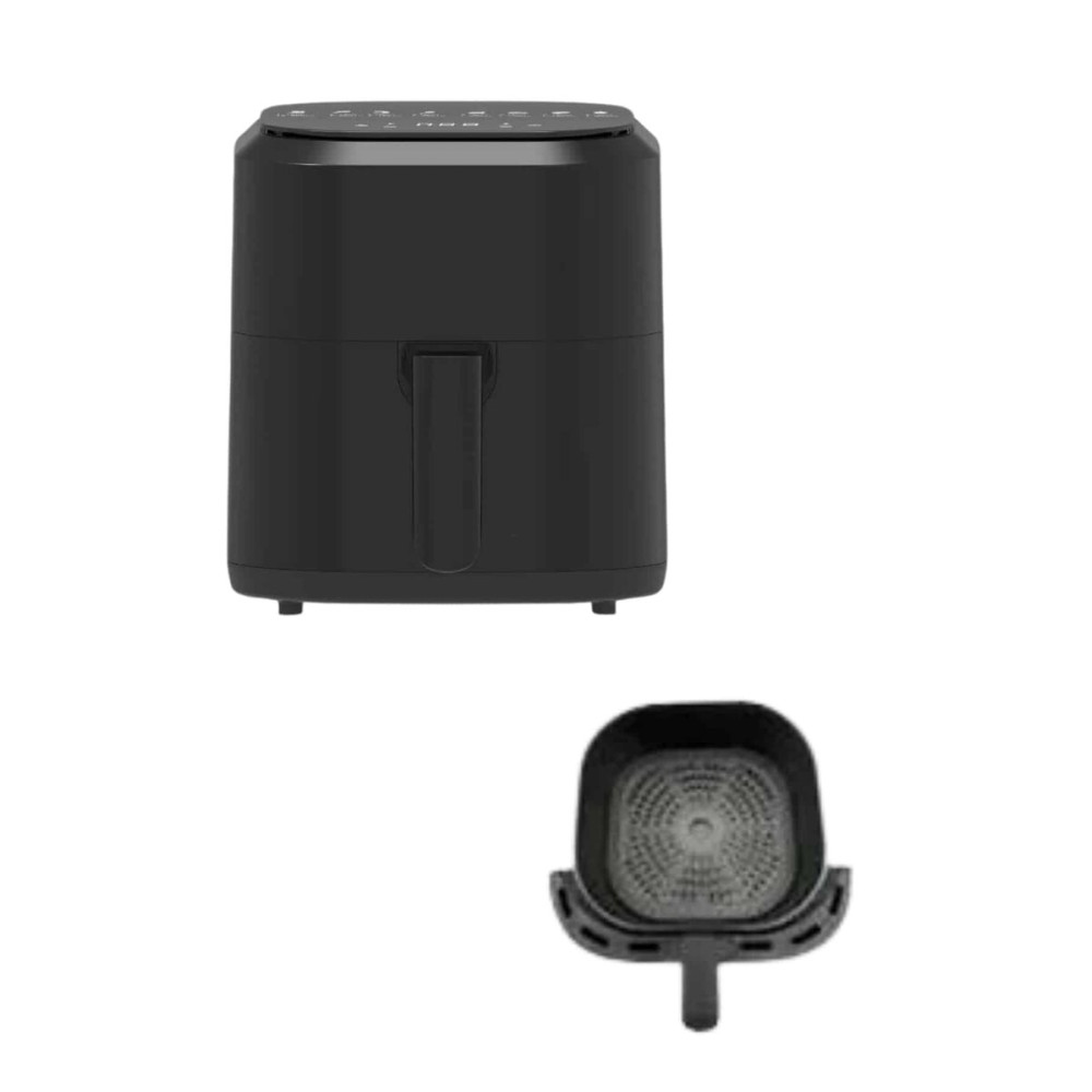 4L Airfryer Hazneli Hava Fritözü Yağsız Fritöz Taşınabilir Fırın İşlev