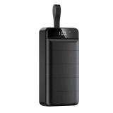 Powerbank 50.000 Mah Dijital Göstergeli Taşınabilir 4 Portlu Hızlı Pow