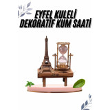 Paris Eyfel Kulesi Hediyelik Eyfel Retro Kum Saati Dekoratif Eşya