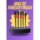 5 Parça Araç İçi Temizlik Fırçası Araç İçi-Dışı Temizleme Fırça Seti