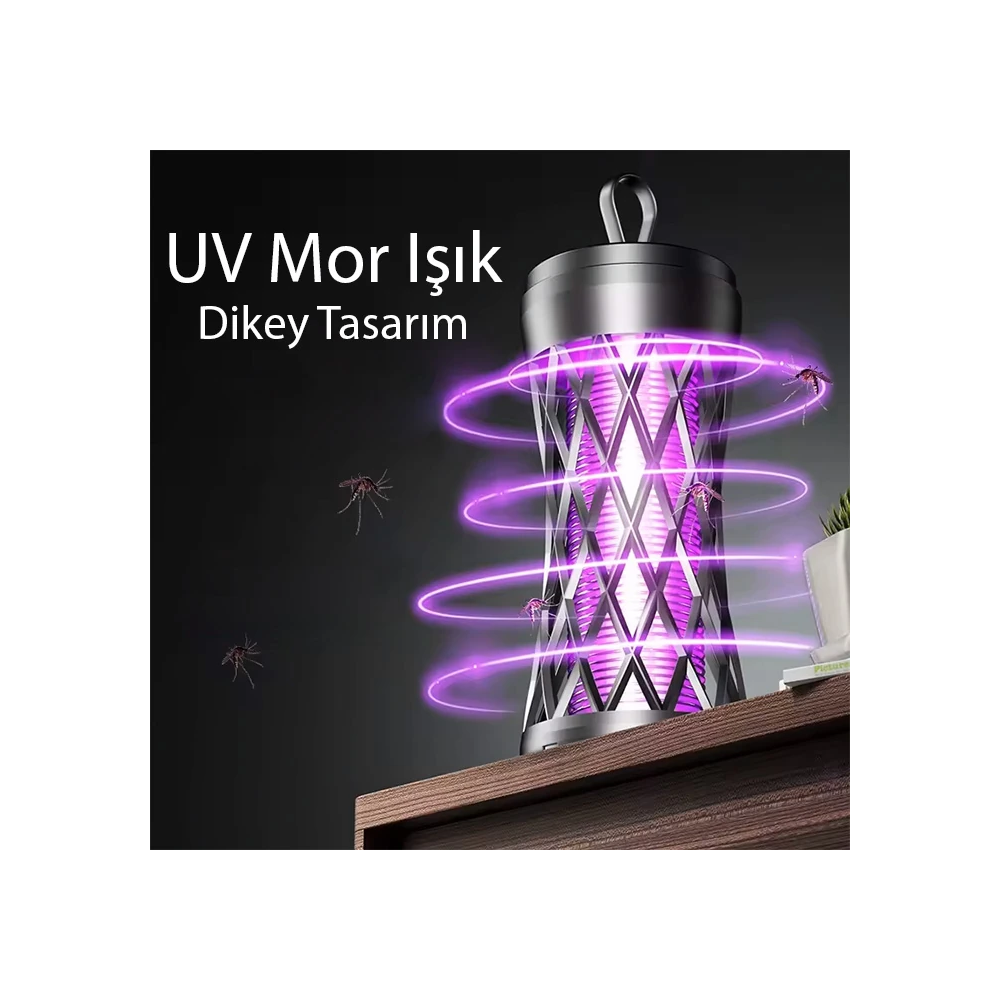 EZERE TX-WD02 UV Işıklı Elektrikli Sivrisinek Kapanı