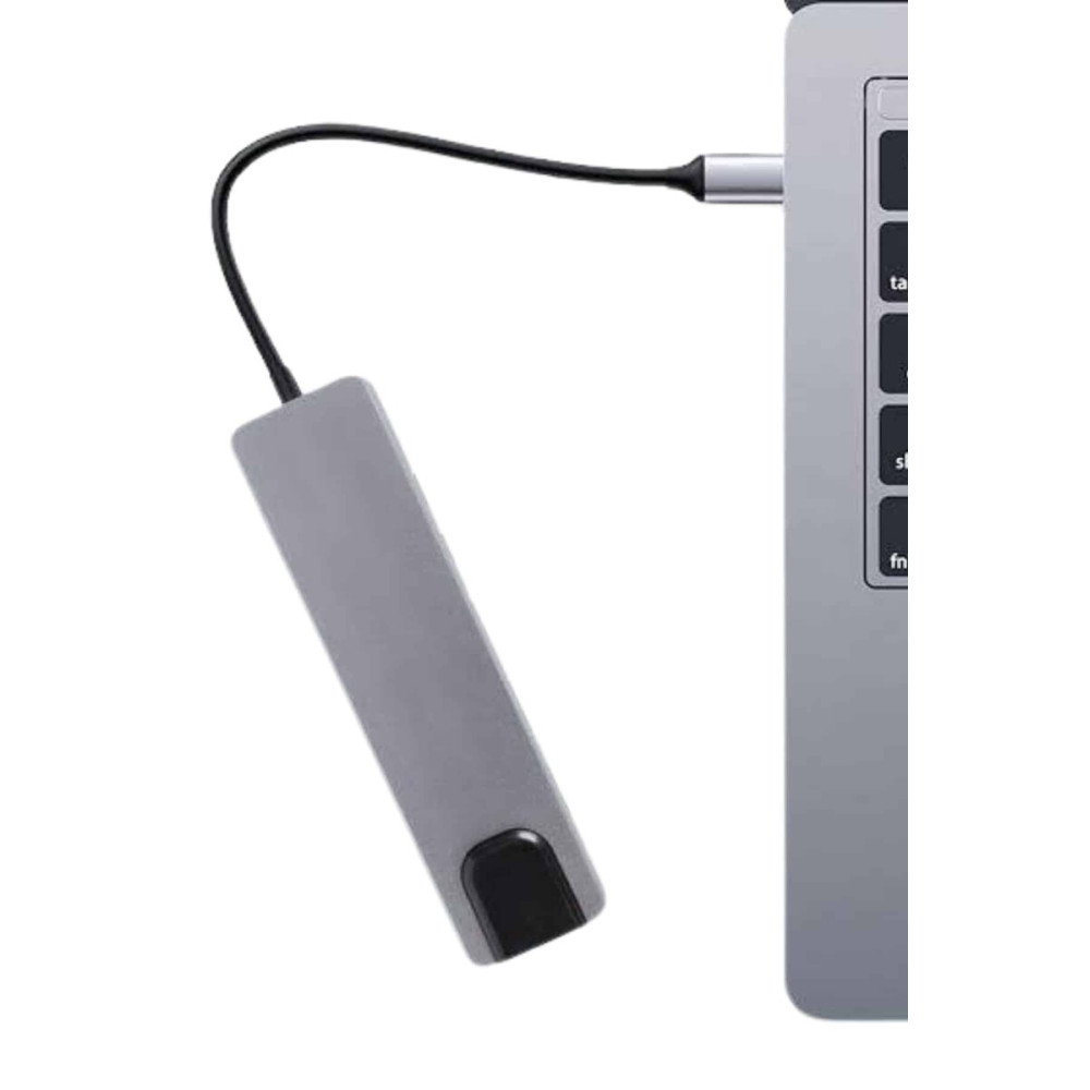 Usb Type-c Hub Dönüştürücü Çevirici Çoklayıcı Macbook Çevirici 8 Portl