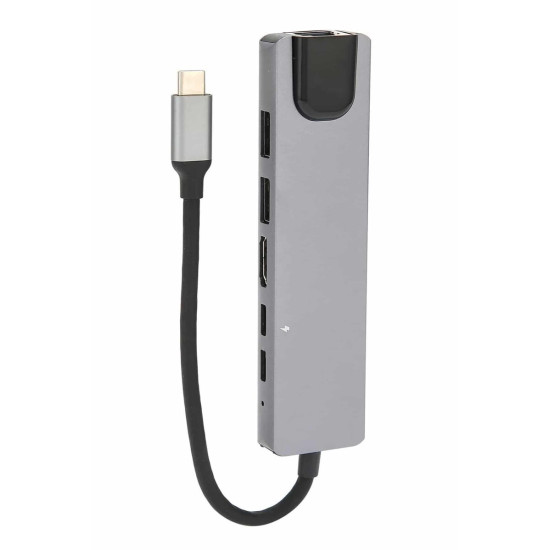8 Port Çoklayıcı Macbook Ile Uyumlu Çoğaltıcı Type-C dönüştürücü TF SD