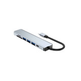 8 Portlu Macbook Çevirici Type C Hub SD TF USB Çoğaltıcı Ethernet