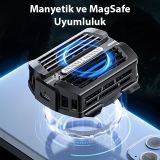 MEMO CX12 Powerbank Girişli Manyetik Cep Telefon Soğutma Fanı Radyatör