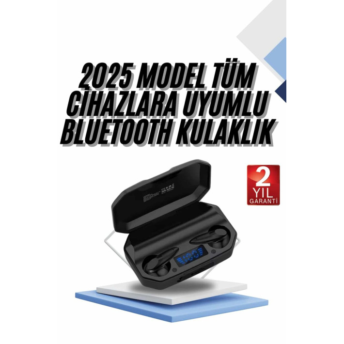 Gaming Kulaklık Bluetooth 5.2 Kablosuz Kulakiçi Rgb Işıklı Çift Mikrof