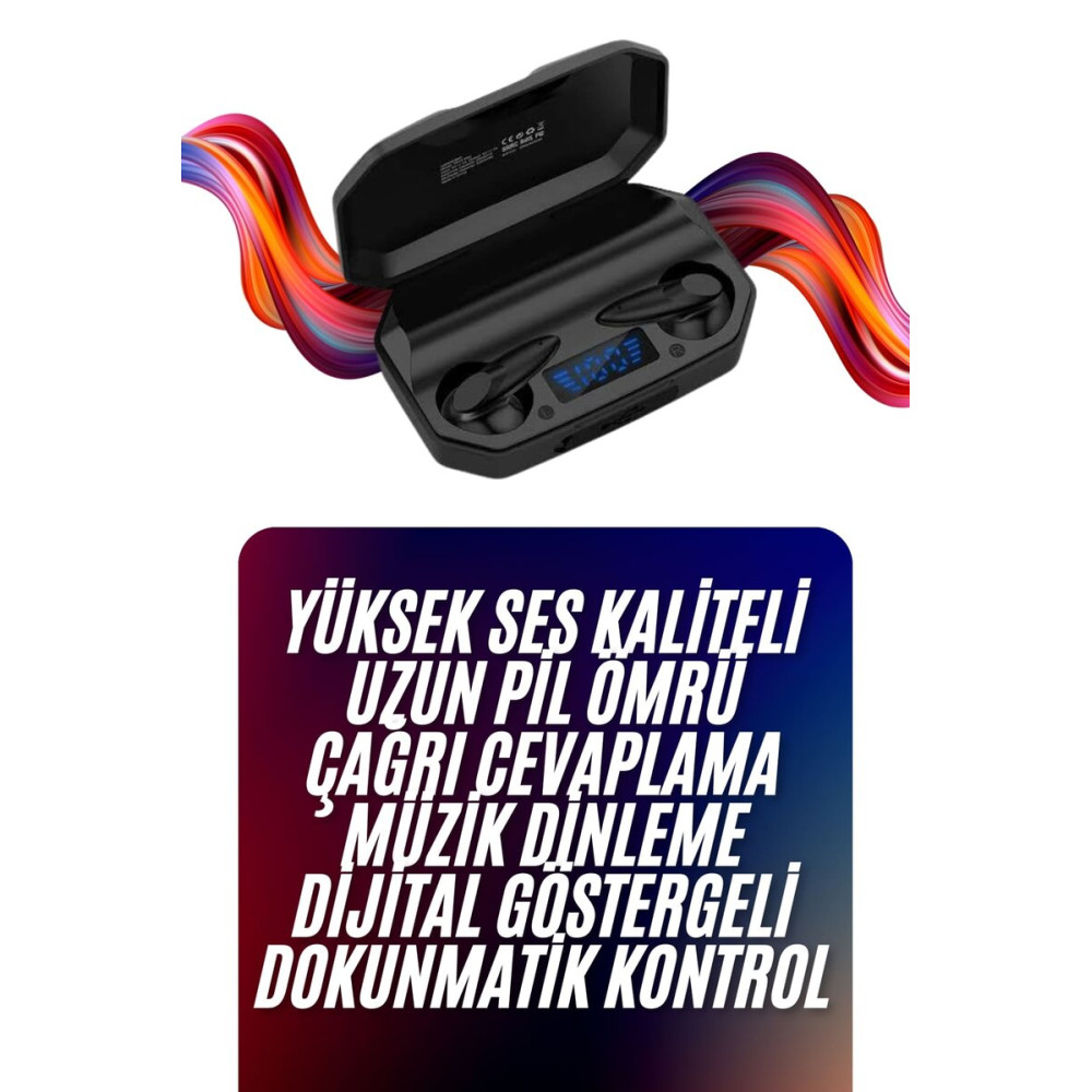 Çağrı Cevaplayabilen Akıllı Saat 5.2 Bluetooth Bağlantılı Gaming Kulak