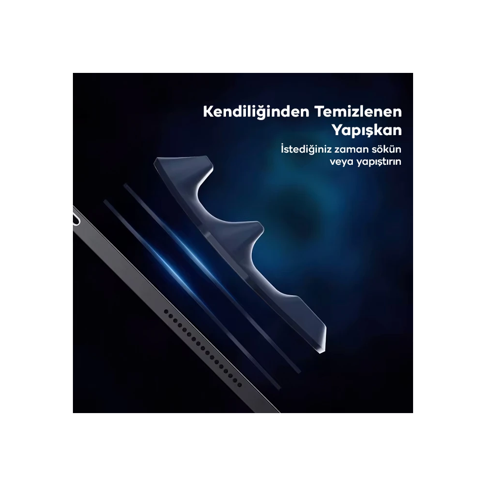 MEMO PB01 2 Adet Tablet İçin Yapışkanlı Silikon Tutma Kolu