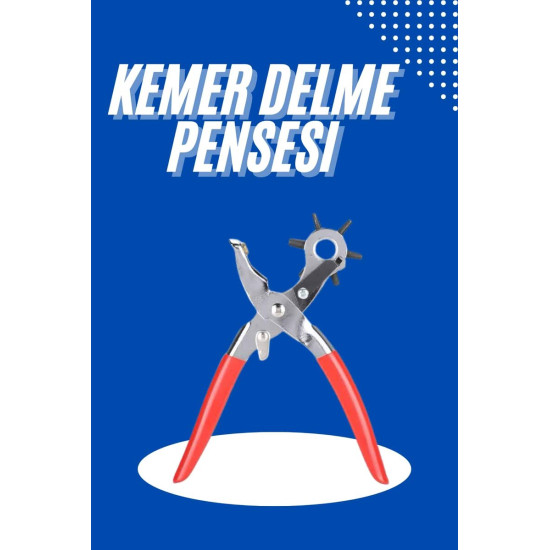 Kemer Delici Kemer Delme Pensesi Delik Açıcı Şık Aparatı Aparat