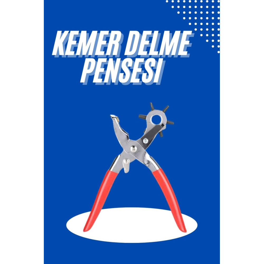 Kemer Delici Kemer Delme Pensesi Delik Açıcı Şık Aparatı Aparat